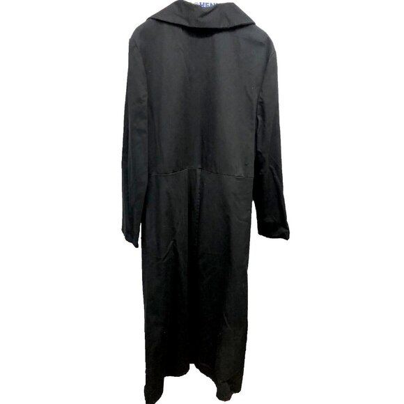 Western Black Long Coat with Vest Size 40"-42" Chest Theater Quality - Picture 6 of 6